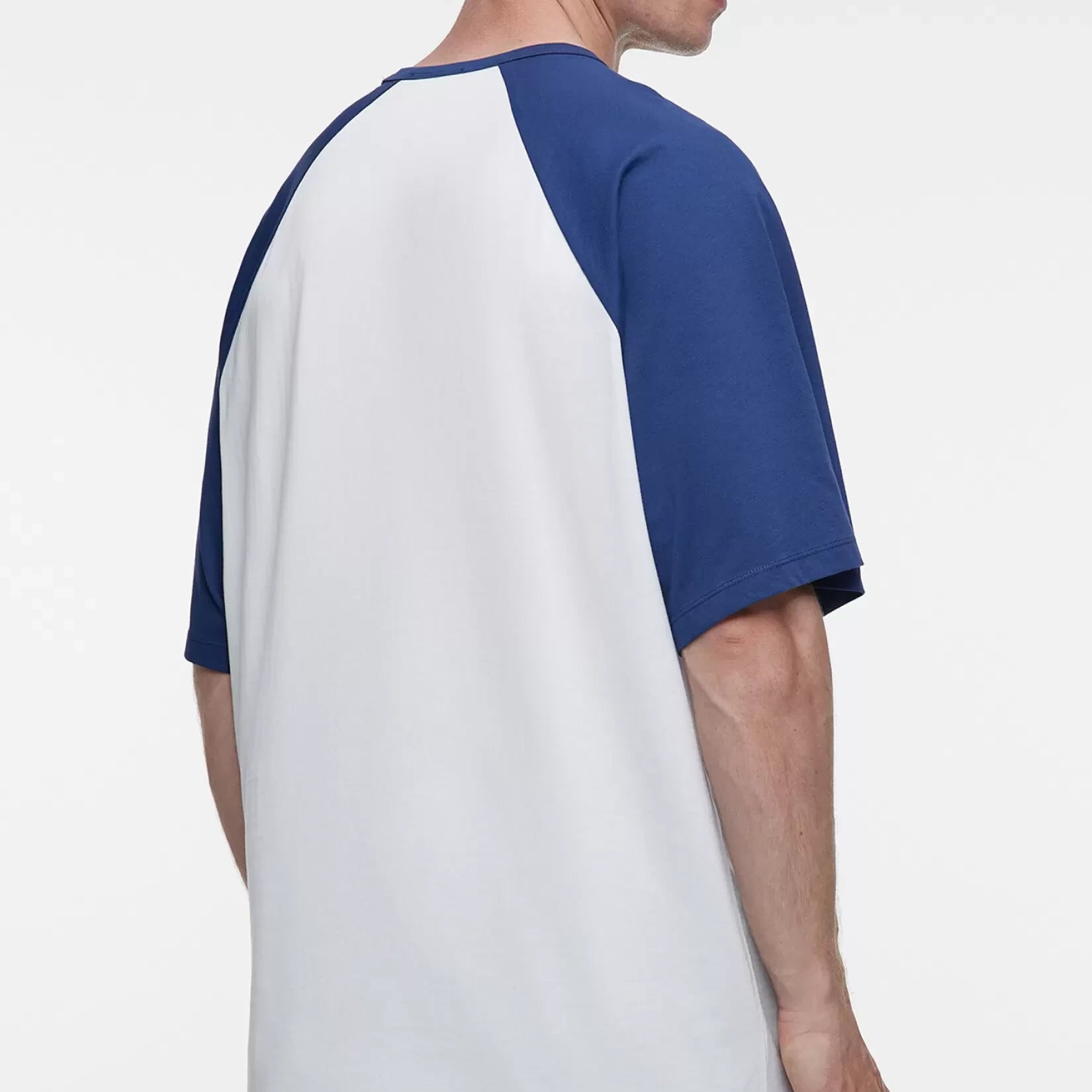 MEN ROUND NECK RALGAN TEE BLANK TEE