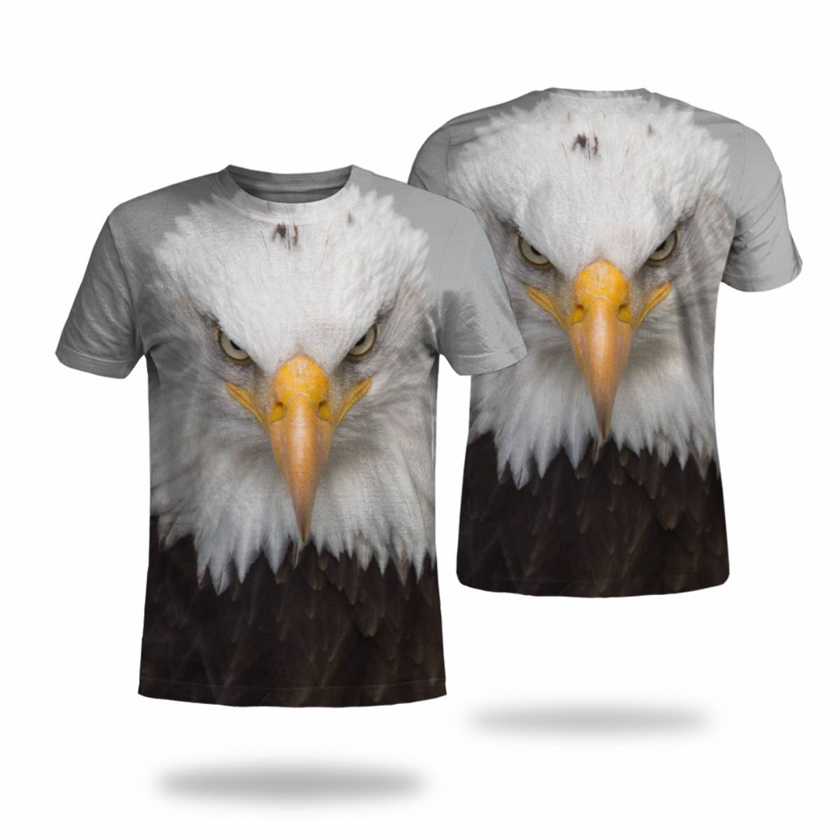 Men's Tee 3D Eagle Print Graphic 3D TEE