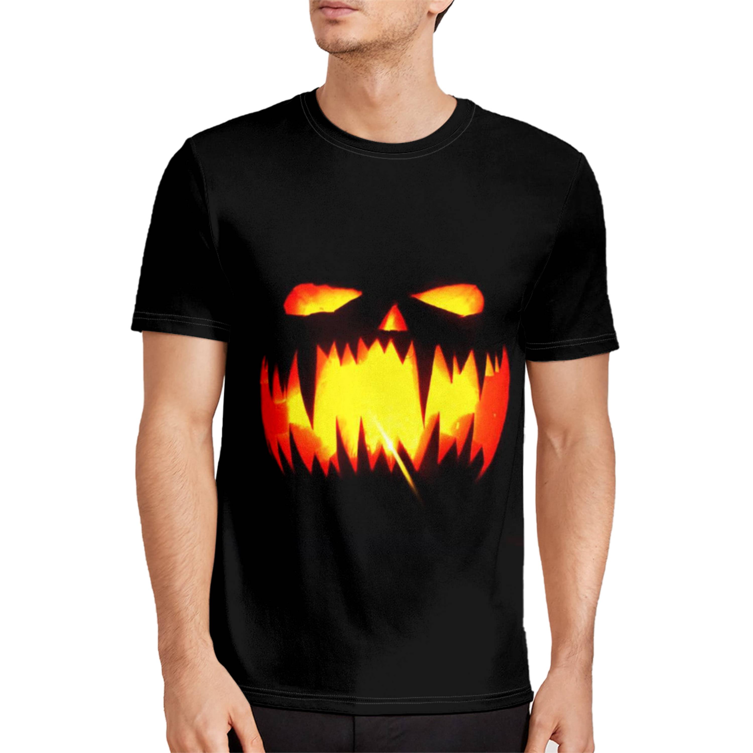 MEN'S TEE 3D HALLOWEEN PRINT GRAPHIC 3D TEE