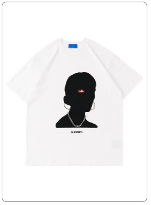 Oversized Portrait Print Tee