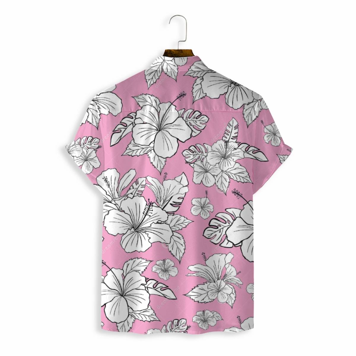 Men Shirts Casual Short Sleeve with Print