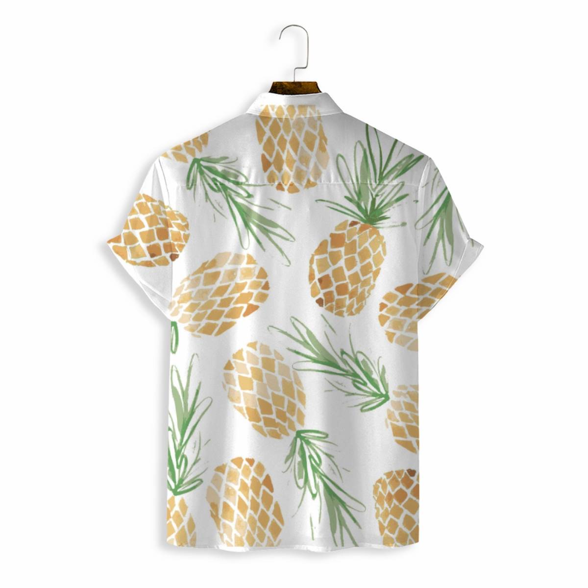 Men Shirts Casual Short Sleeve with Print