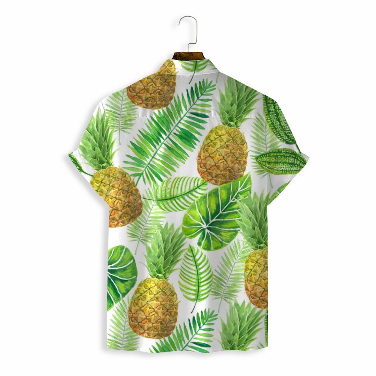 Men Shirts Casual Short Sleeve with Print