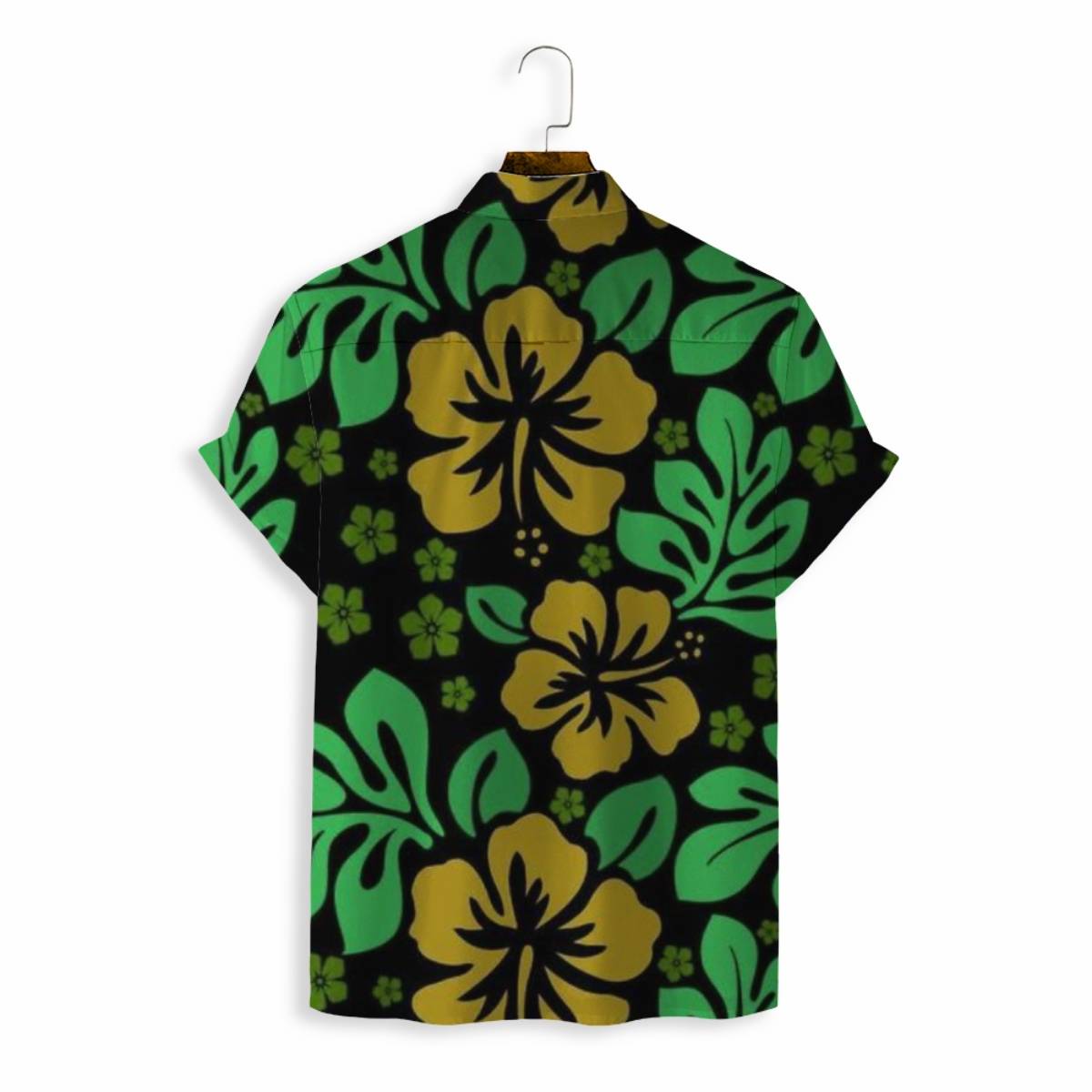 Men Shirts Casual Short Sleeve with Print