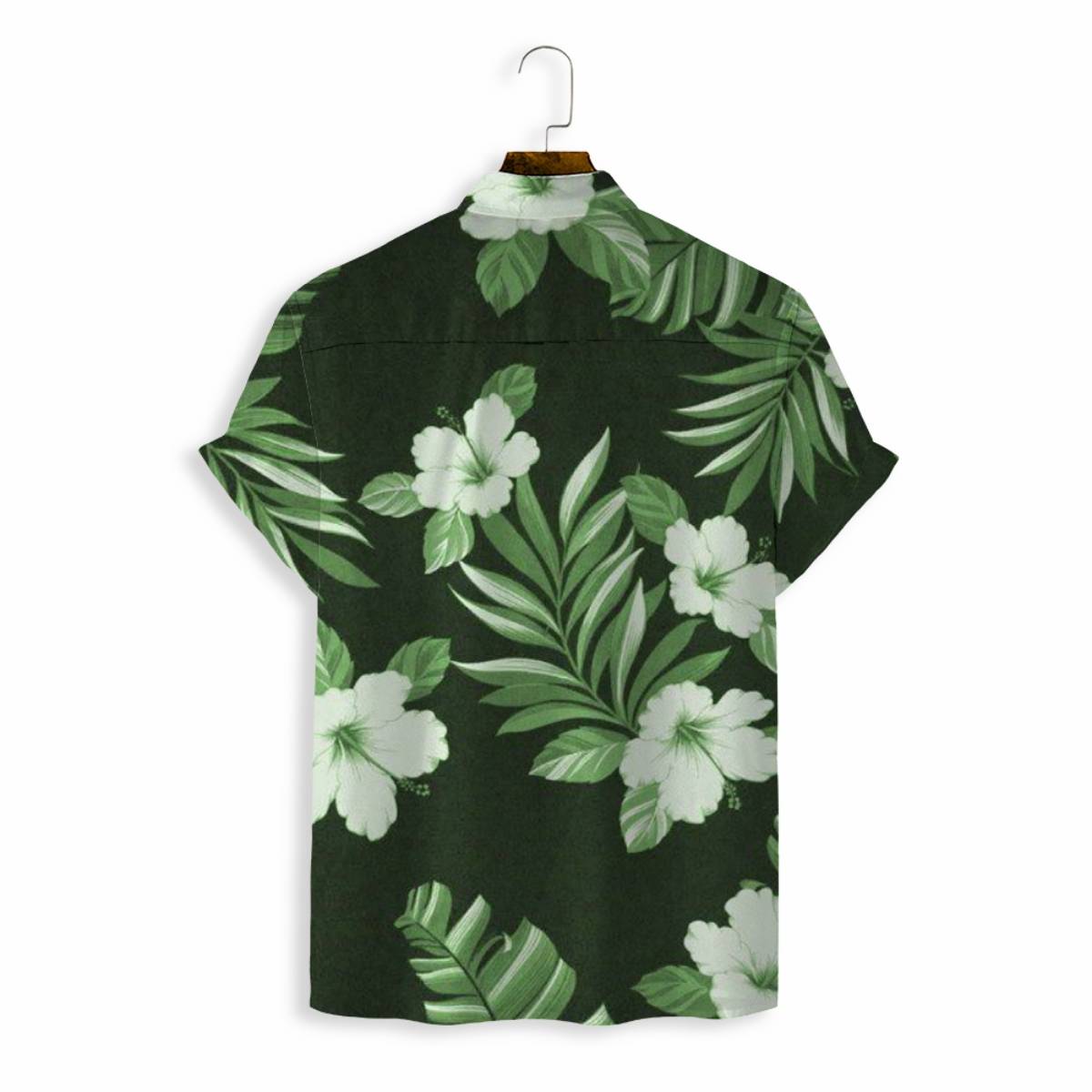 Men Shirts Casual Short Sleeve with Print