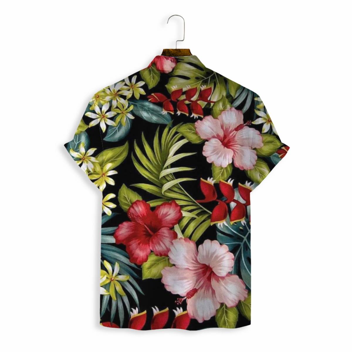 Men Shirts Casual Short Sleeve with Print