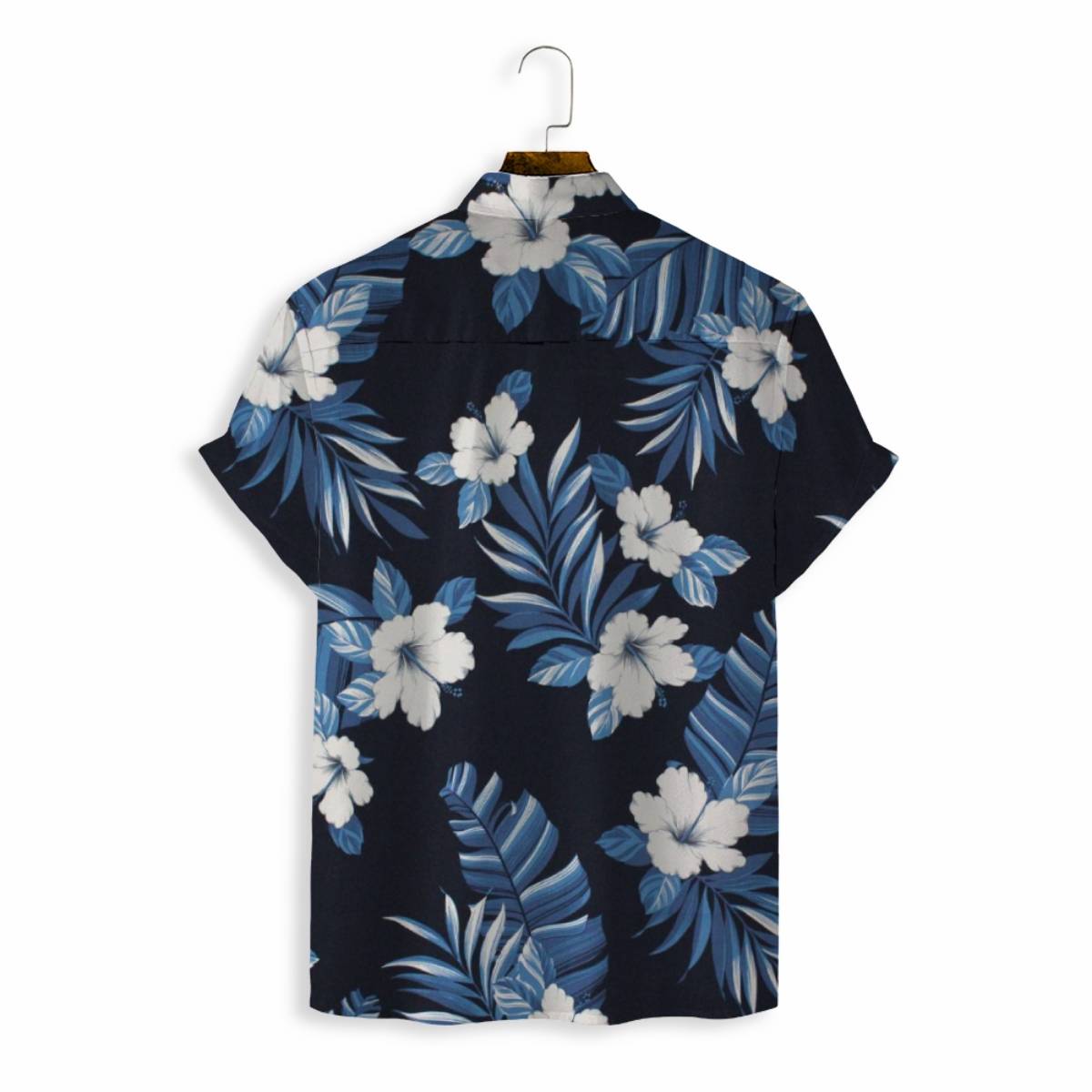 Men Shirts Casual Short Sleeve with Print