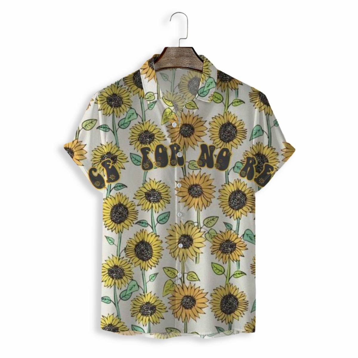 Men Shirts Casual Short Sleeve with Print