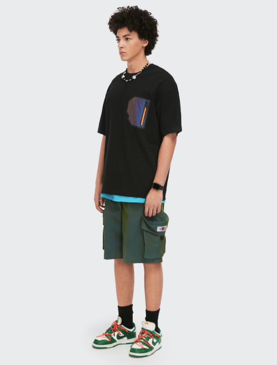 Reflective Pocket Tee