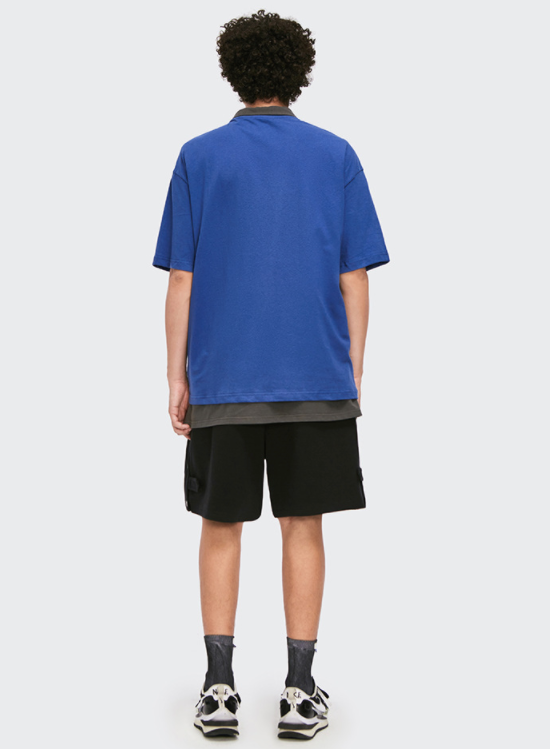 Reflective Letter Oversized Tee