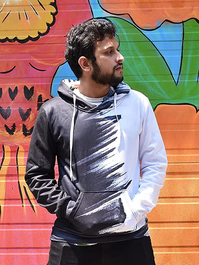 3D Print Hoodie with Novelty Graphic Ink