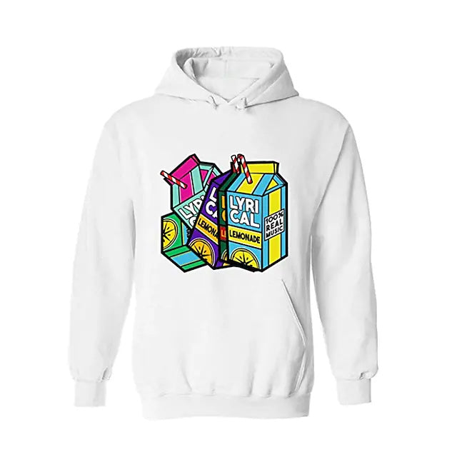 Graphic Printed Hoodies with Milk Carton