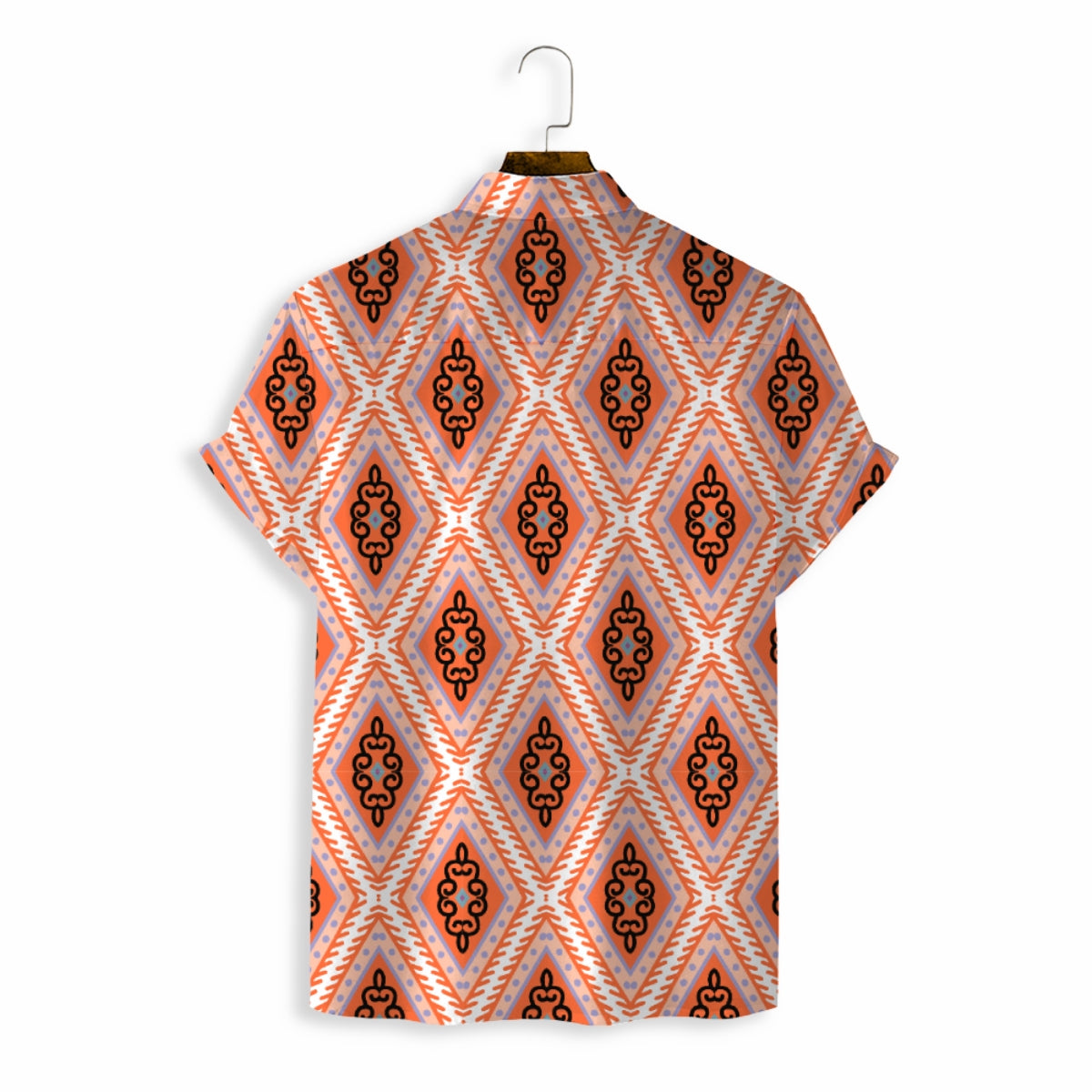 Men Shirts Casual Short Sleeve with Print